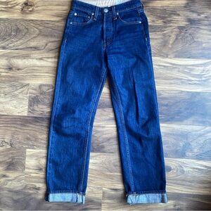 rag & bone Maya High Rise Strait Women's Jeans - Dark Blue